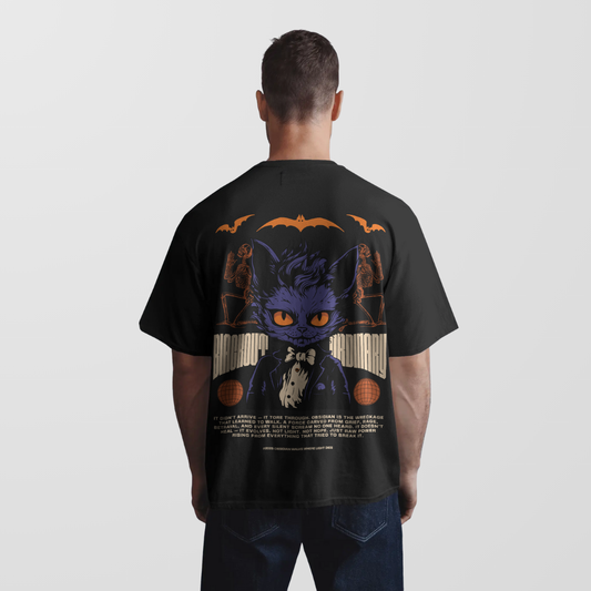 Cat of Chaos | Unisex Oversized T-Shirt