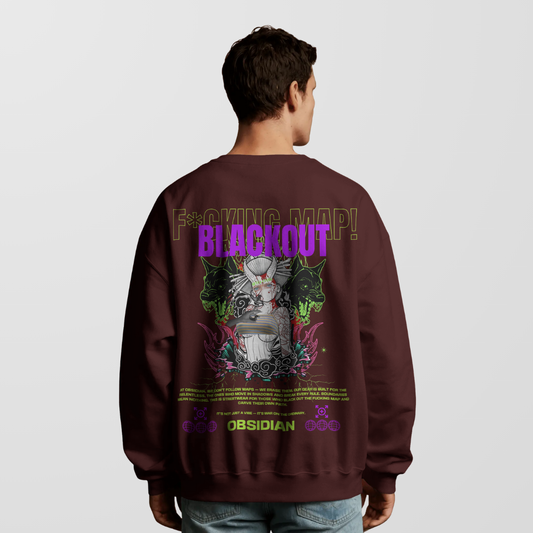 Blackout the Map | Unisex Sweatshirt