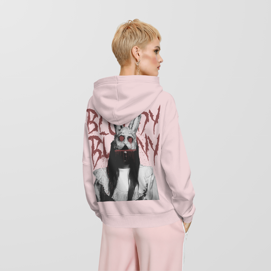 Bloody Bunny | Unisex Oversized Hoodie
