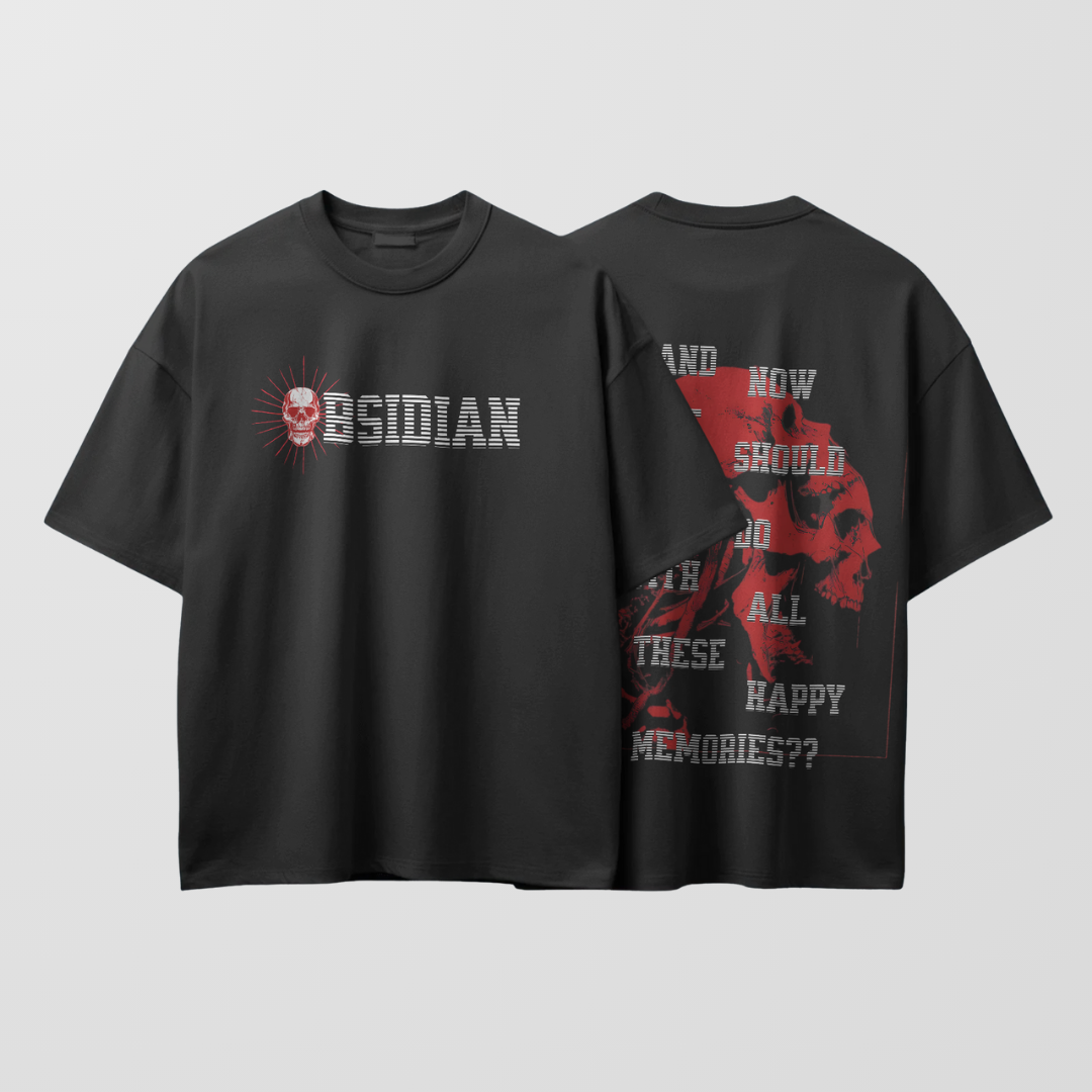 Happy Memories | Unisex Oversized T-Shirt