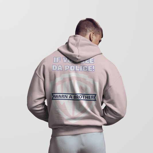 Warn A Brother | Unisex Oversized Hoodie