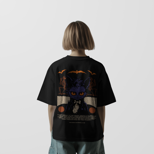 Cat of Chaos | Unisex Oversized T-Shirt