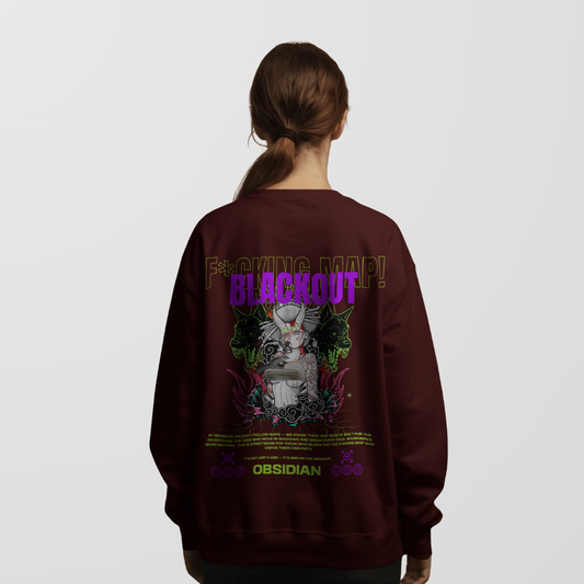 Blackout the Map | Unisex Sweatshirt