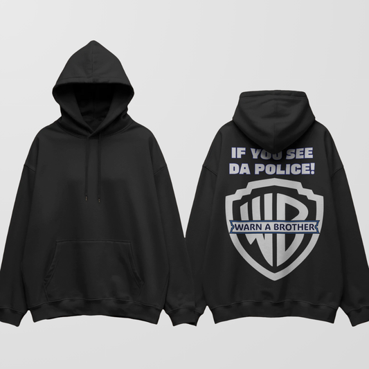 Warn A Brother | Unisex Oversized Hoodie