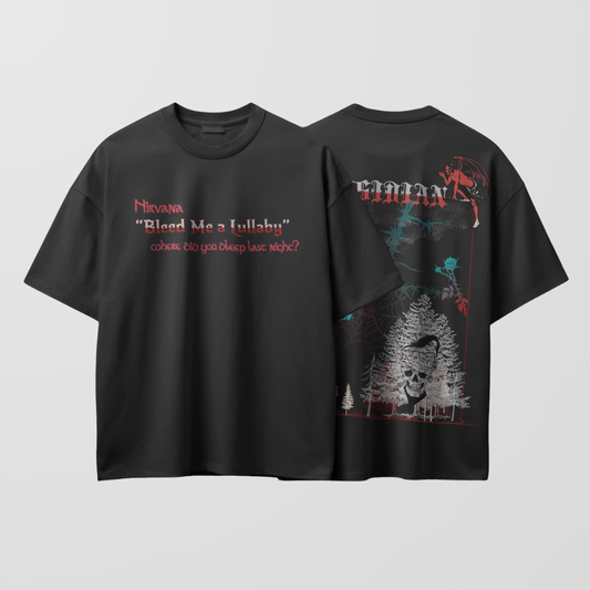 Nirvana - Bleed Me The Lullaby | Unisex Oversized T-Shirt
