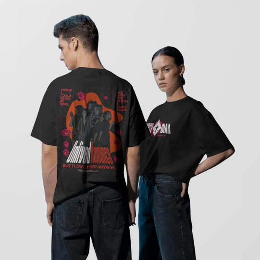Not All Love Ends with "US" | Unisex Oversized T-Shirt