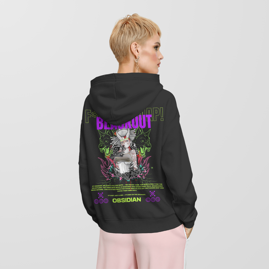 Blackout the Map | Unisex Oversized Hoodie